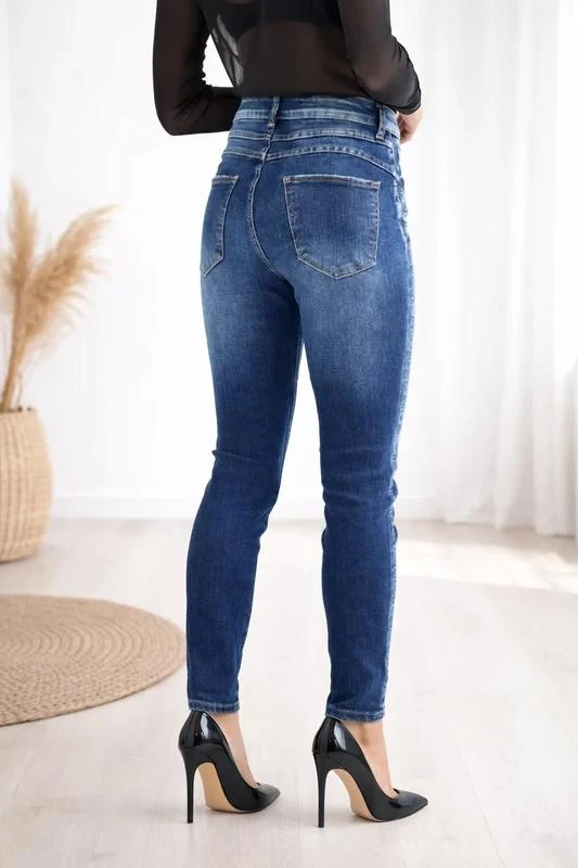 ✨ Skinny jeans met glans – NIEUW met etiket – Maat XS (34) ✨ – photo 3